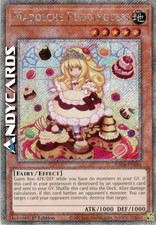 MADOLCHE PUDDINGCESS (Magidolce Puddingcipessa) Segreta Platino RA04 EN186 • 1Ed