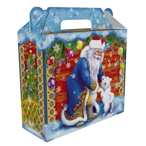 Scatola regalo natalizia