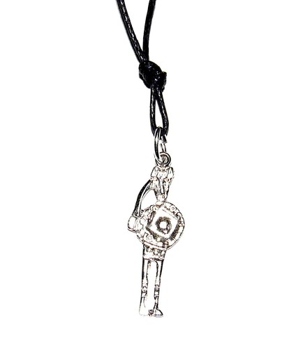 Collana con cordoncino nero