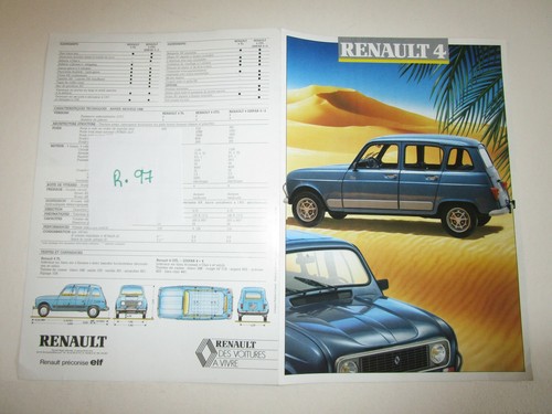 Renault 4 tl gtl - 4, .gtl
