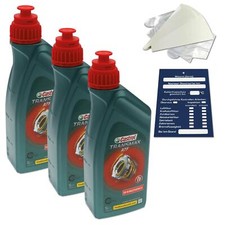 3 Litro Castrol Transmax Atf Dx III Multivehicle Automatico Cambio 236.9 Set