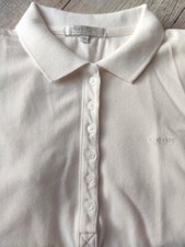 Polo bianca donna geox in - polo,