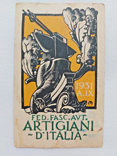 Tessera 1931 Federazione