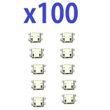 100 pezzi porta micro USB per