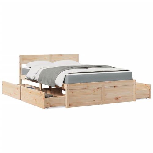 Letto con cassetti materasso - e,
