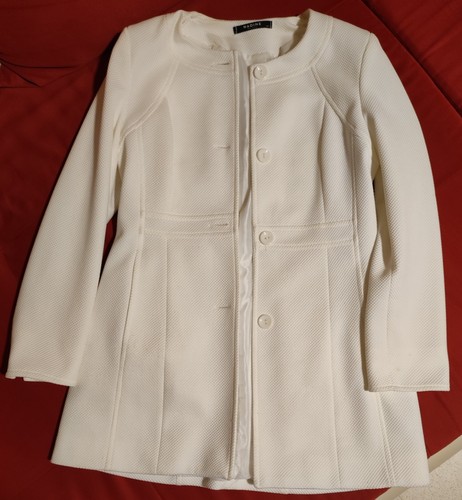 Blazer donna lungo bianco - blazer,