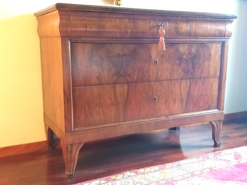 Cassettone antico biedermeier - cassettone,