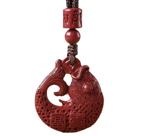 Collana ciondolo pesce rosso - ciondolo,