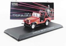 JEEP CJ-7 RENEGADE TERMINATOR 1983 GREENLIGHT 86533 1:43 CJ7 SARAH CONNER ROUGE
