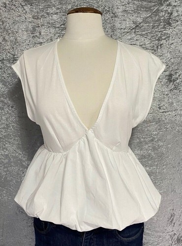 Shirt donna bianca scollo - t-shirt,