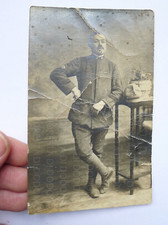 VECCHIA FOTO MILITARE WW1 CA