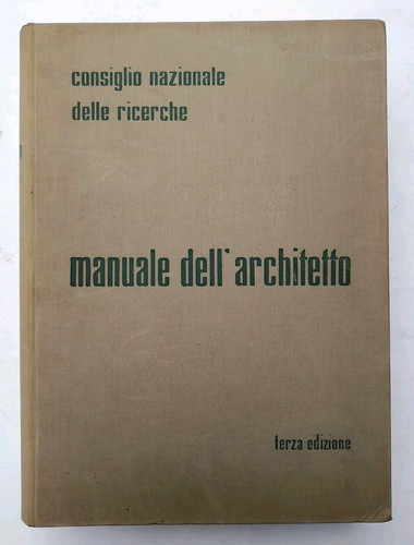 Manuale dell architetto terza - dell'architetto,