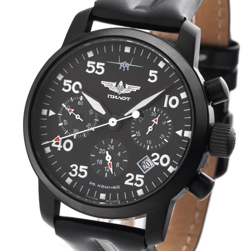 Pilot berkut cronografo poljot - pilot,