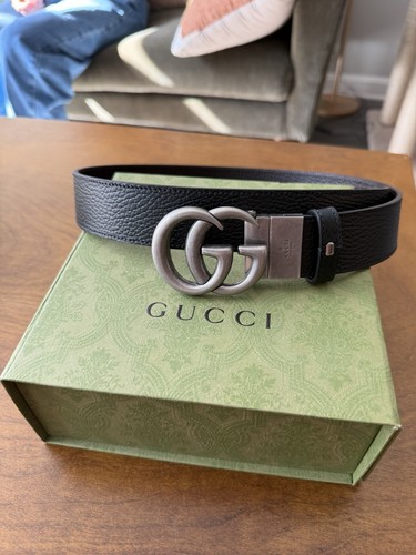 Cintura reversibile gucci - reversibile,