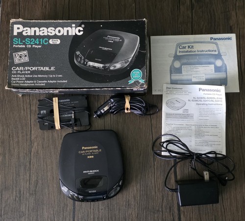 Lettore portatile panasonic - lettore, cd