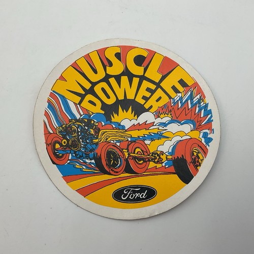 Ford muscle power adesivo - power,