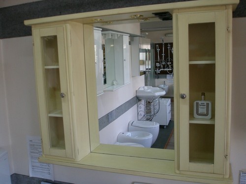 Specchiera monoblocco bagno - specchiera,