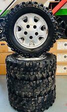 GOMME 195/80 R15 OFF ROAD CON CERCHI RICOPERTE RIGA 195 R 15 FUORISTRADA 4X4