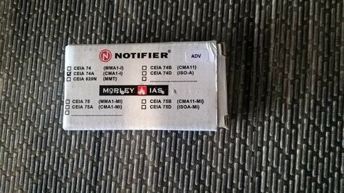 Honeywel notifier ceia - notifier, 74a
