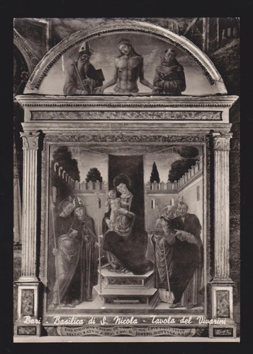 Bari cartolina basilica - di, s