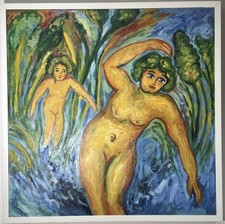 Quadro Mimmo Germanà 100x100