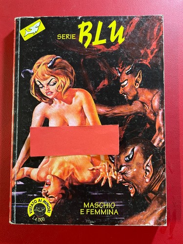 Serie blu maschio e - serie, 2