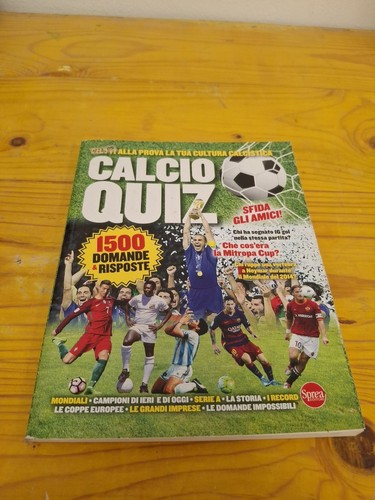 Calcio quiz pubblicazione - "calcio,