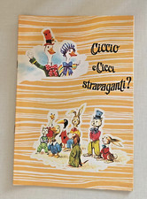 COLLANA MEG RACCONTI PER BAMBINI,N°1 - CICCIO E CICCI STRAVAGANTI?,CAPITOL 1971