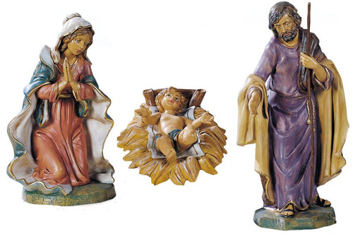 Sacra famiglia pezzi - sacra, 3