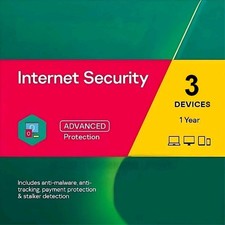 Internet Security 2025 3 PC / Dispositivi 1 ANNO incl. Antivirus STANDARD 2026