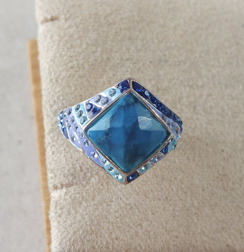 Belle bague pierre strass - belle,