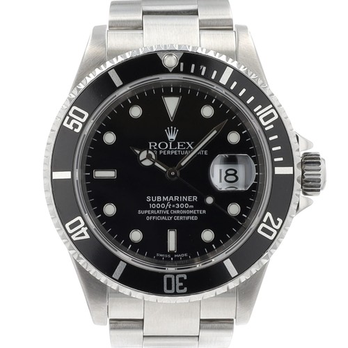 Rolex submariner 16610 acciaio - submariner,