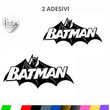 2 adesivo batman pipistrello