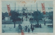 MARCHE PESARO FANO STABILIMENTO BALNEARE PIATTAFORMA VIAGGIATA 1920