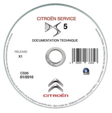 Citroen DS 5 (2011-2015)  manuale officina  su cd