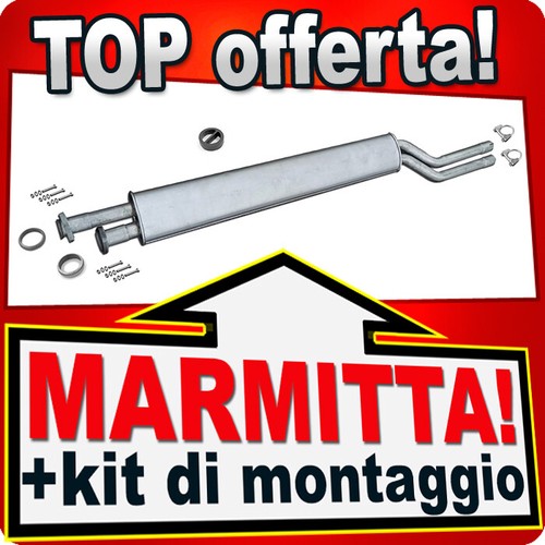 Silenziatore centrale per bmw - silenziatore,