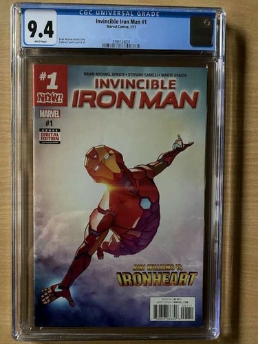Invincible iron man - cgc, 9.4