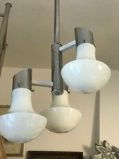 lampadario anni 70 a tre bocce