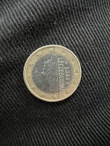 Euro lussemburgo 2002 rara - 1,