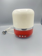 Radio e lampada europhon anni 70 Arancione funzionante