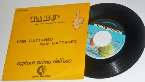 Ivan cattaneo tabu - ivan,