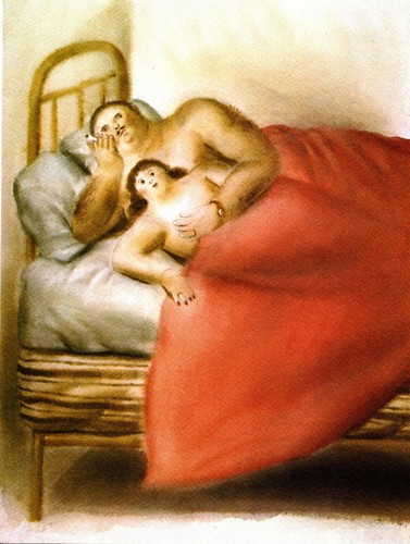 Fernando botero lussuria - fernando,