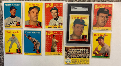 Set squadra boston - red, sox