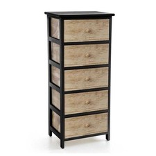 Cassettiera legno nero - in,