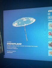 Fortnite Snowflake Glider
