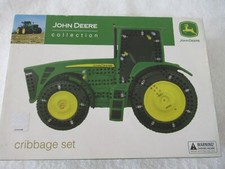 WOODEN JOHN DEERE CRIBBAGE