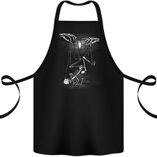 Grembiule cotone teschio