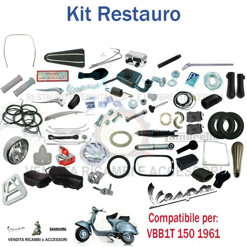 Kit restauro vespa 150 - kit, vbb1t
