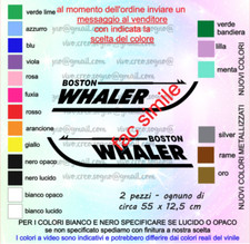 COPPIA ADESIVI BARCA