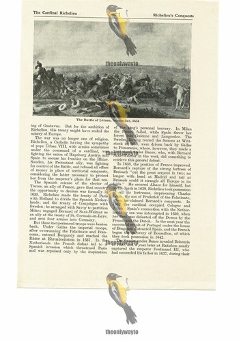 Battle lutzen 1634 - 1634,, book